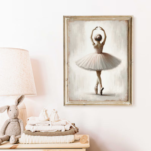 Quadro Decorativo: Bailarina Loira