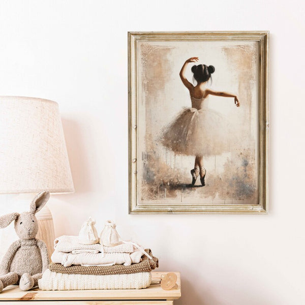 Quadro Decorativo: Bailarina Morena