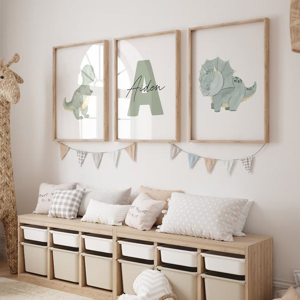 Kit 3 Quadros Decorativos Personalizavéis